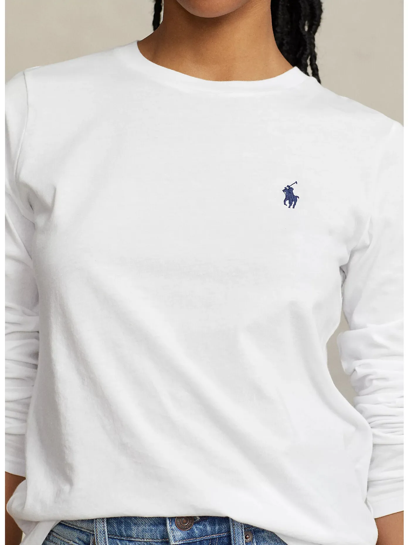     -POLO RALPH LAUREN    -T-SHIRT CREWNECK LONG-SLEEVE-