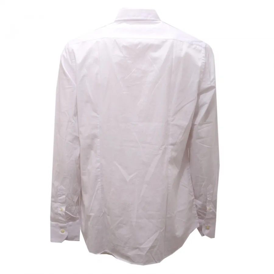 1091AG camicia uomo AT.P.CO ESSENTIAL white stripes cotton shirt man