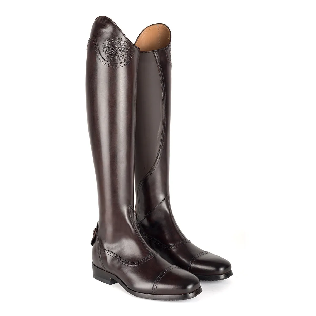 33202Brown standard riding boots [34 - 39]