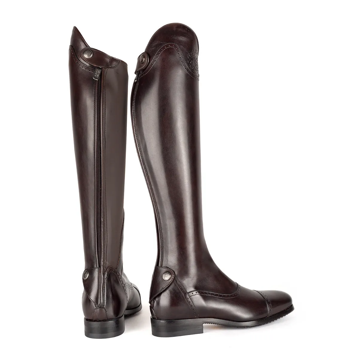 33202Brown standard riding boots [34 - 39]