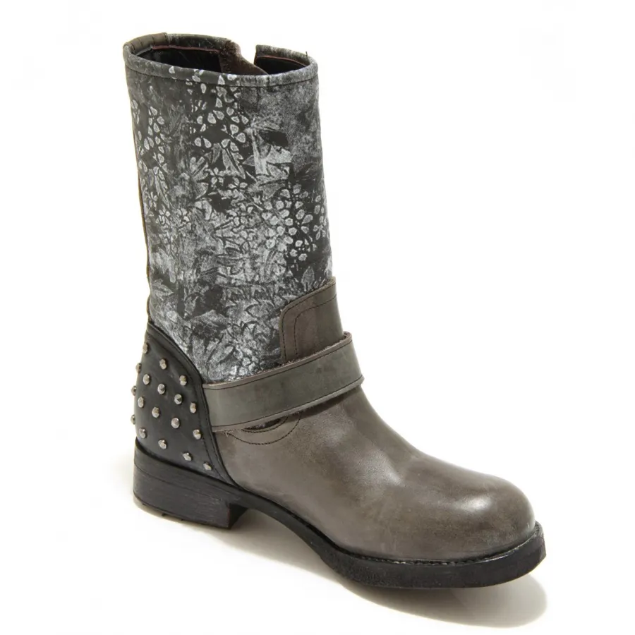 3343G stivale donna grigio SOISIRE SOIEBLEU SUVA 04 scarpa boots shoes women