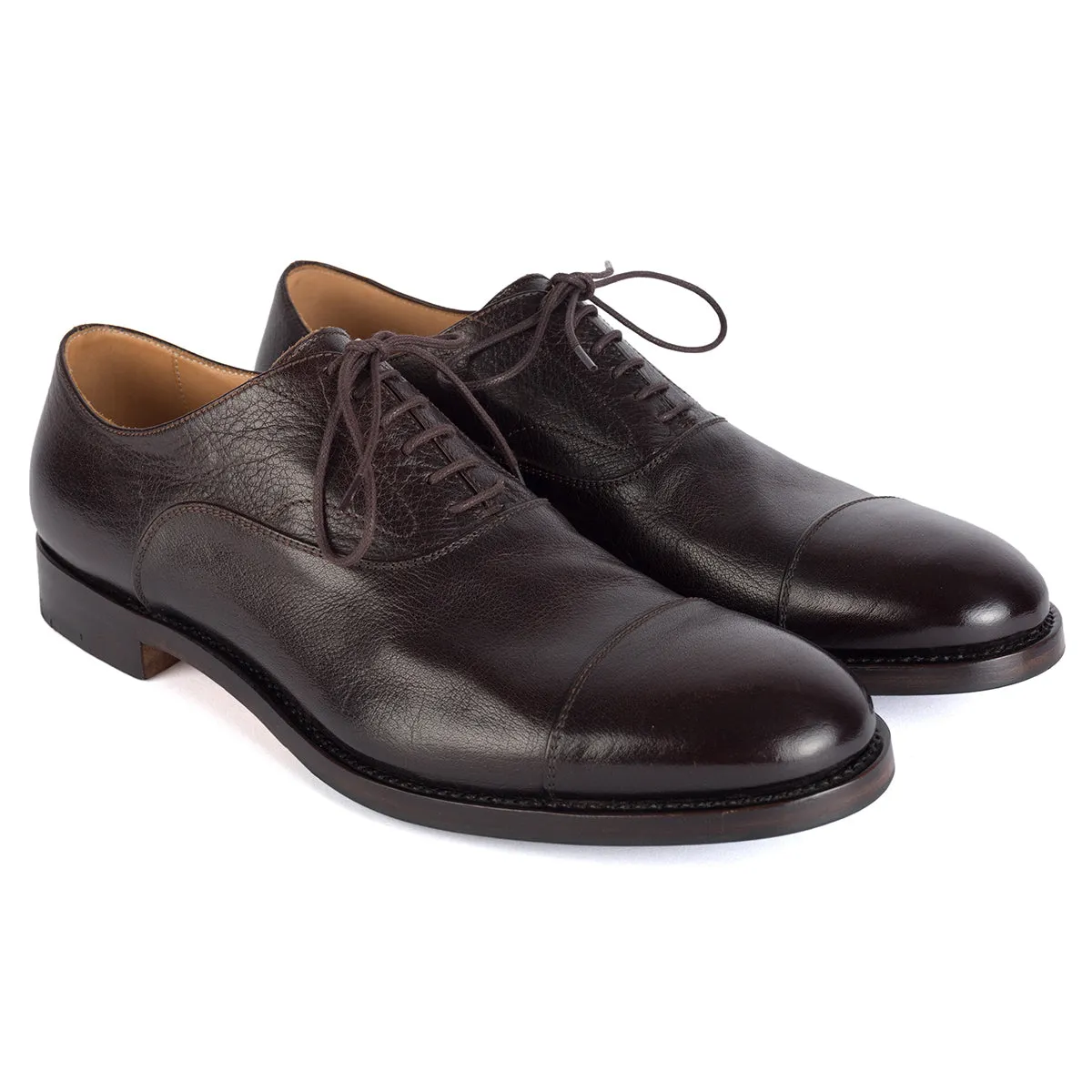 ABEL 59012Vintaged brown oxford shoes