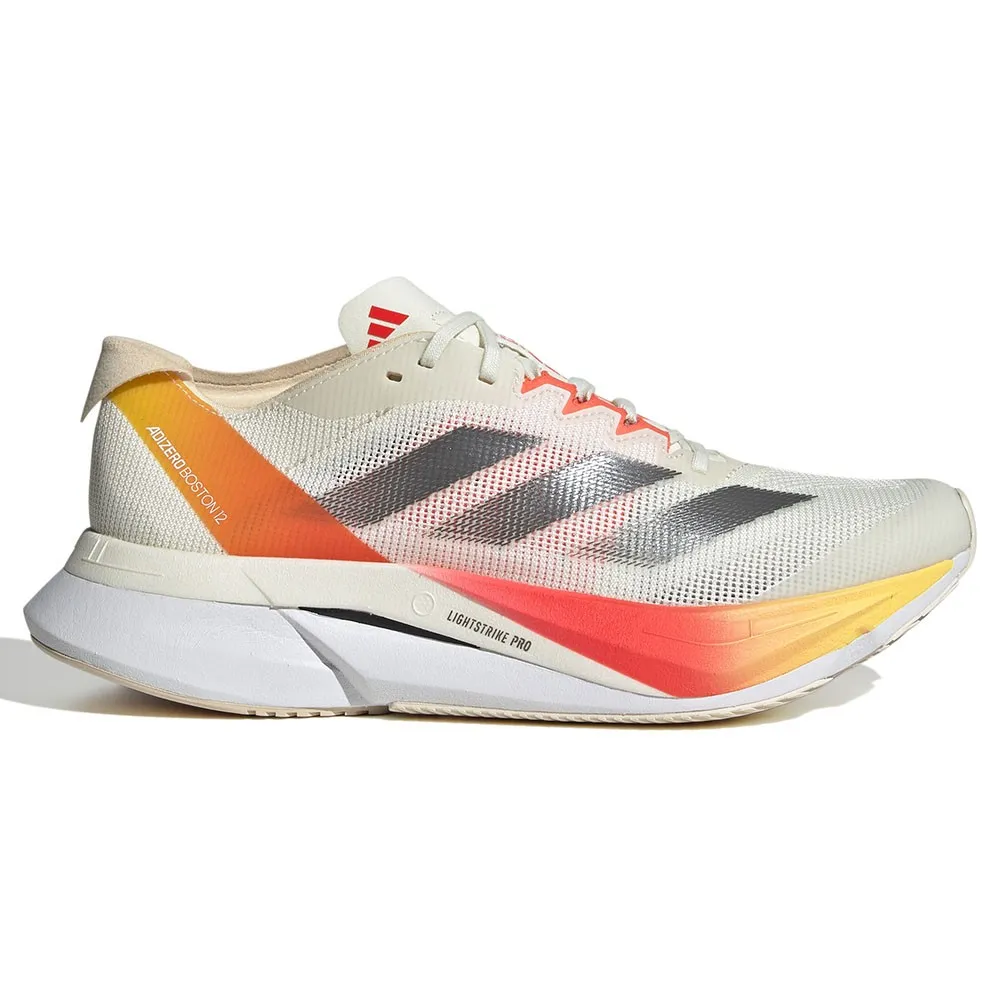 ADIDAS Adizero Boston 12 Ivory Nero - Scarpe Running Donna