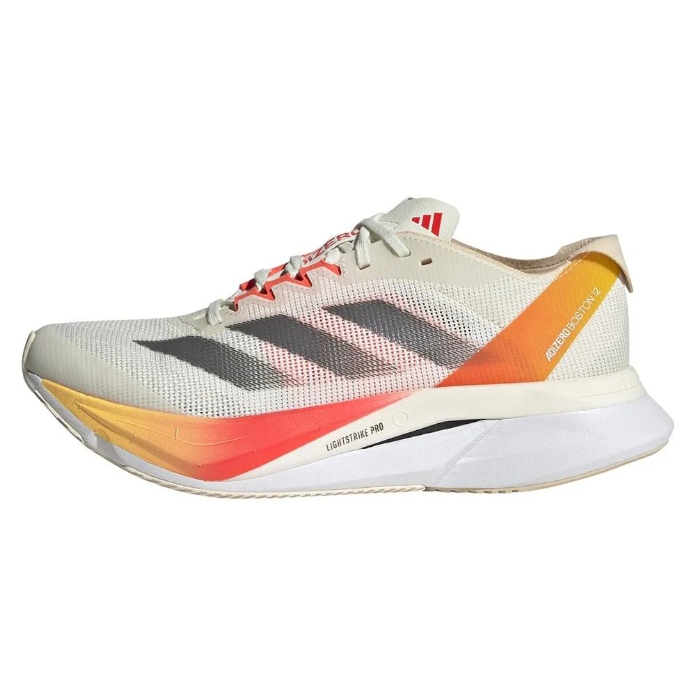 ADIDAS Adizero Boston 12 Ivory Nero - Scarpe Running Donna