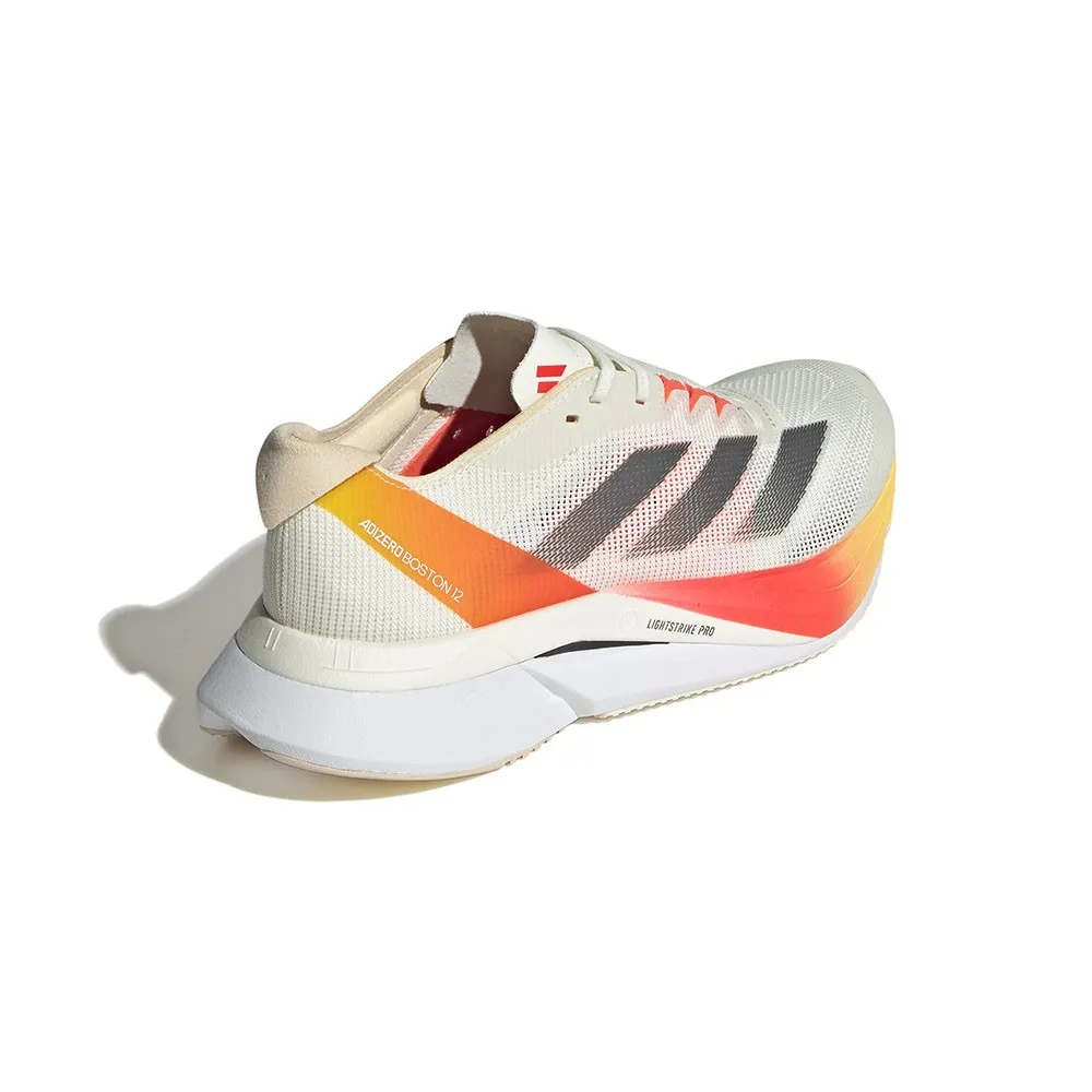 ADIDAS Adizero Boston 12 Ivory Nero - Scarpe Running Donna