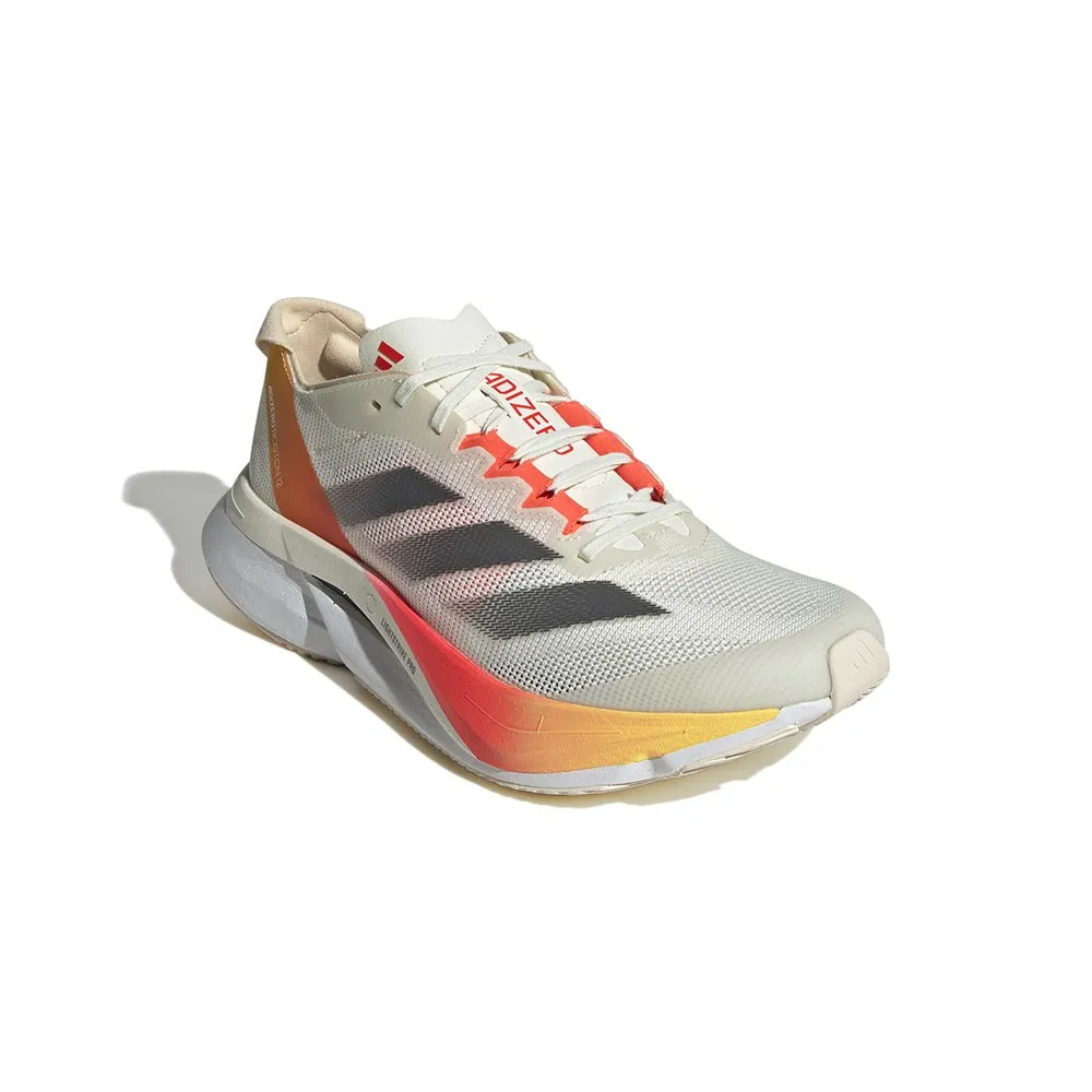 ADIDAS Adizero Boston 12 Ivory Nero - Scarpe Running Donna