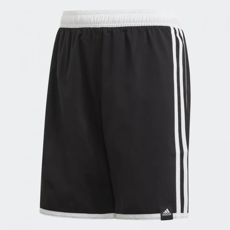 Adidas Junior Yb 3S Shorts Boxer Mare Nero 3S Bia Junior Bimbo