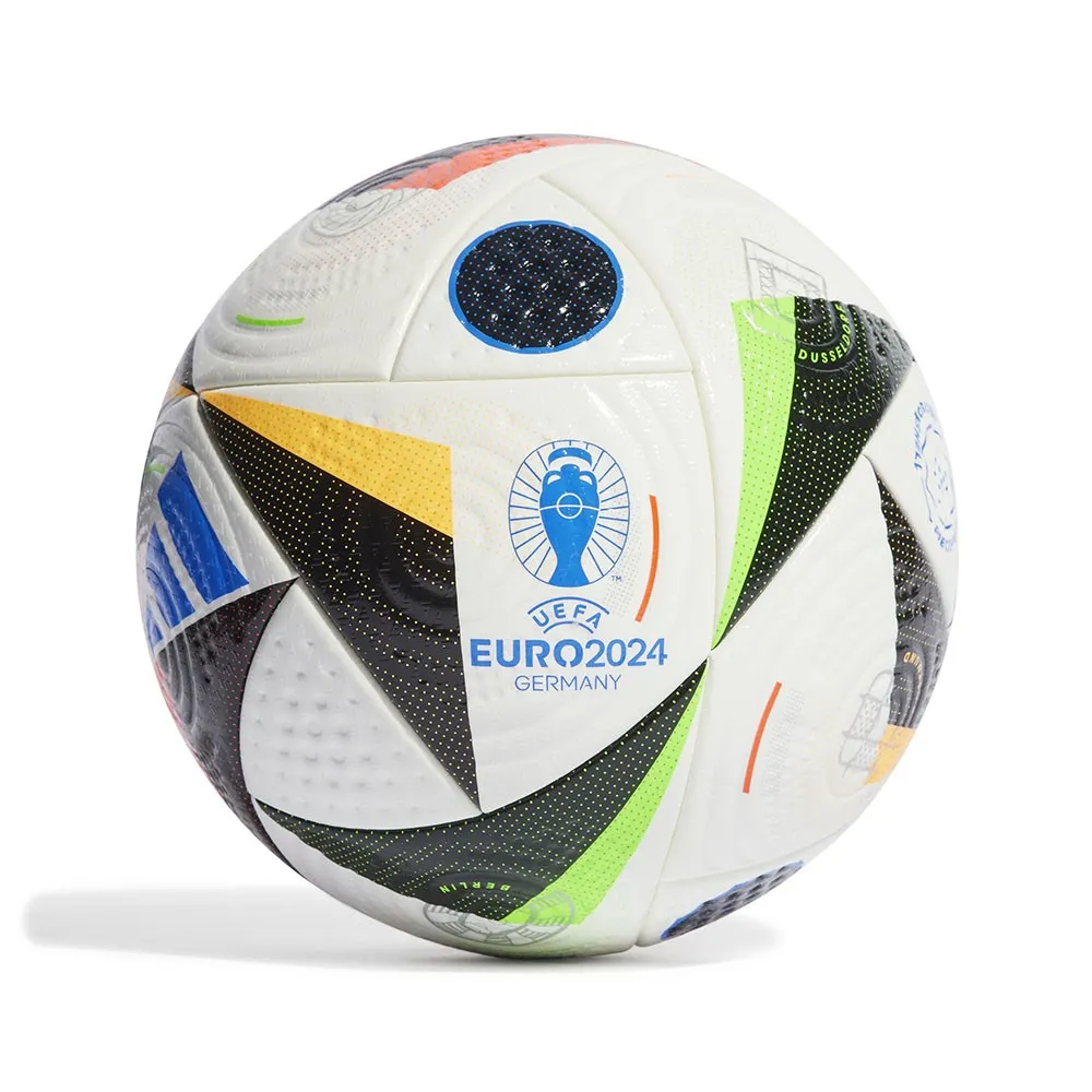 ADIDAS Pallone Da Calcio Euro24 Pro Bianco Nero