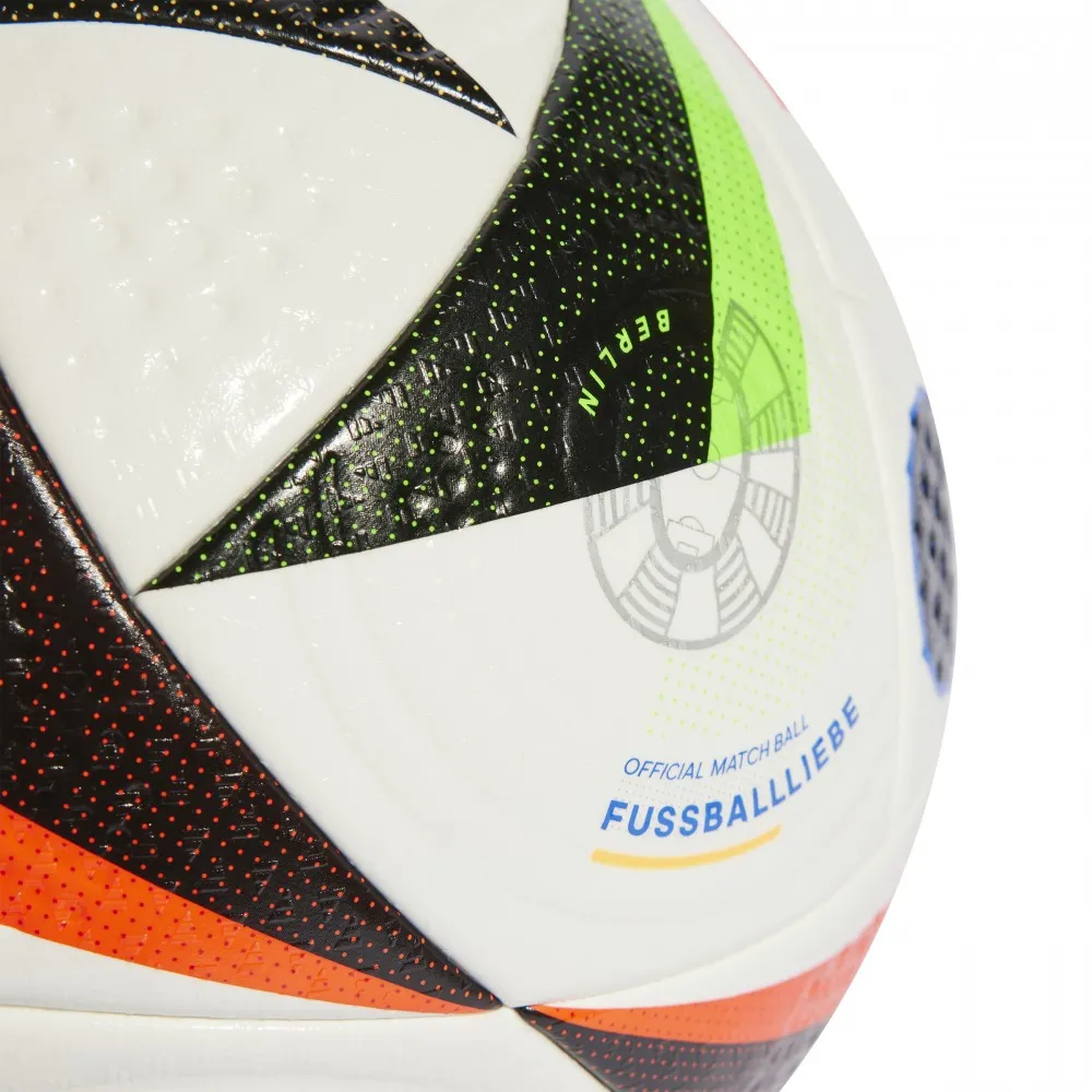 ADIDAS Pallone Da Calcio Euro24 Pro Bianco Nero