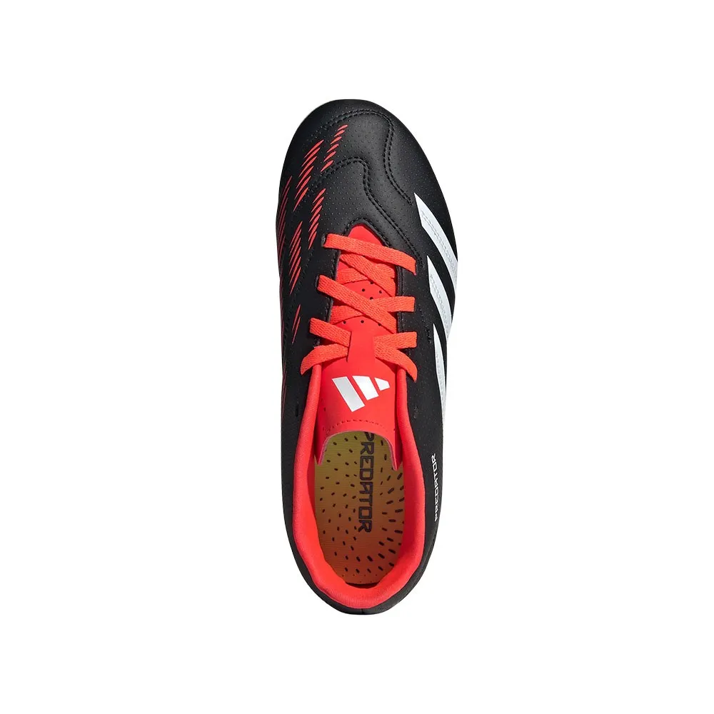 ADIDAS Predator Club L Fxg Nero Bianco - Scarpe Da Calcio Bambino