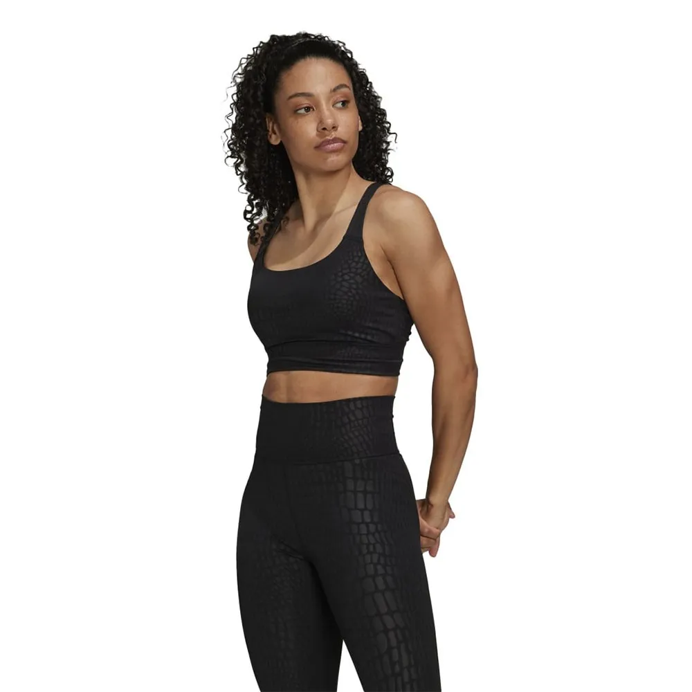 ADIDAS Reggiseno Sportivo Supporto Medio Train Nero Donna