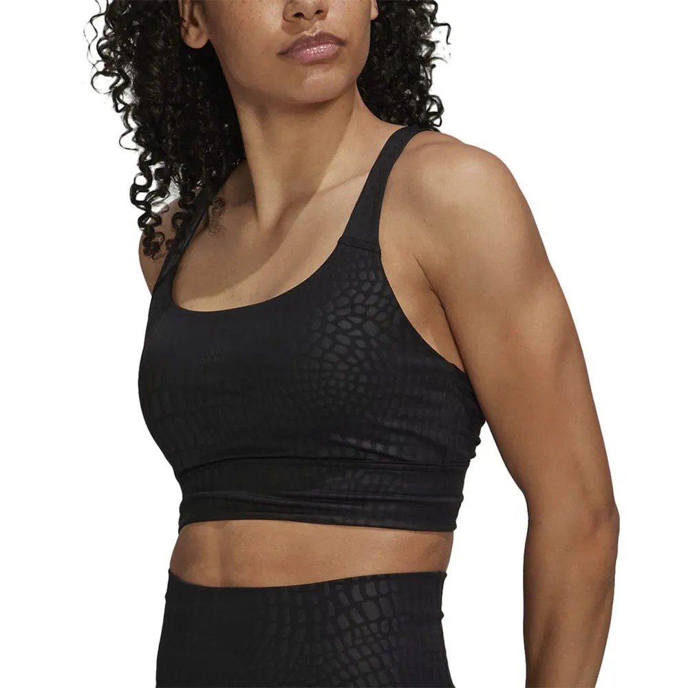 ADIDAS Reggiseno Sportivo Supporto Medio Train Nero Donna