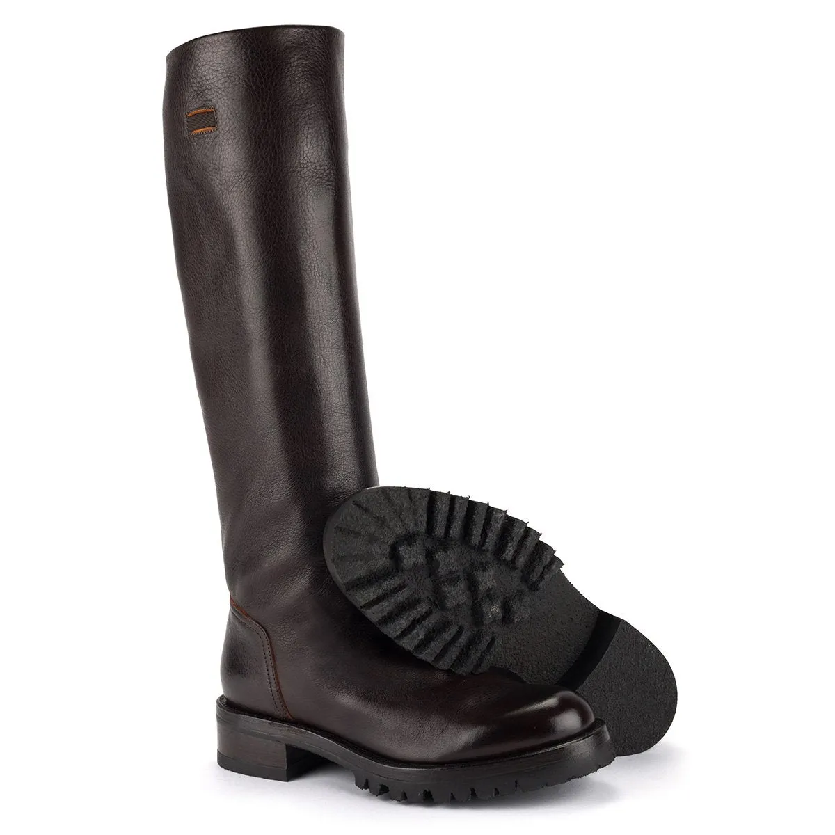 AMINA 58006Biker Boots Black