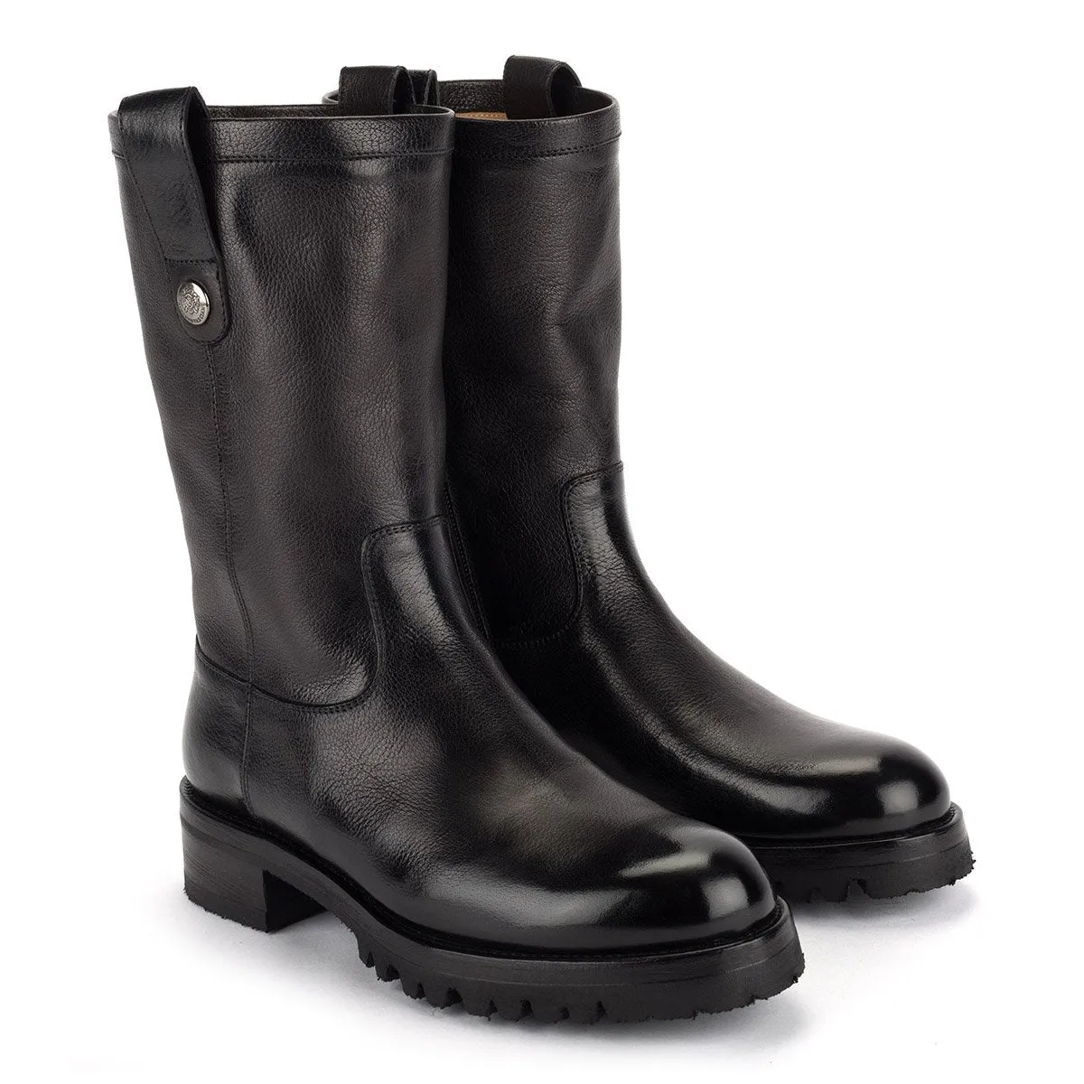 AMINA 58050 Biker Boots Black