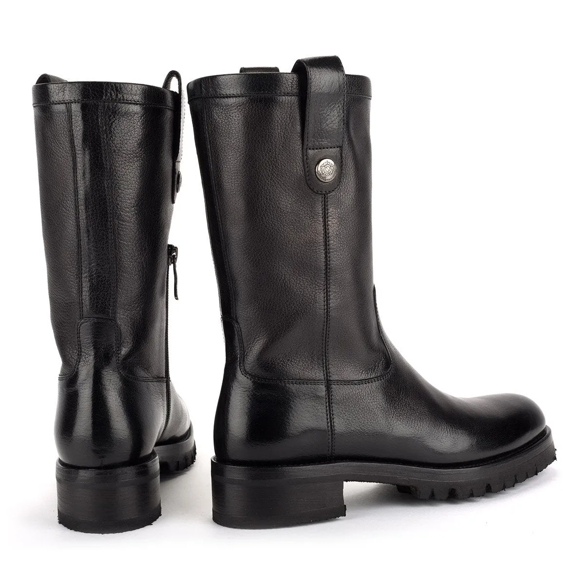 AMINA 58050 Biker Boots Black