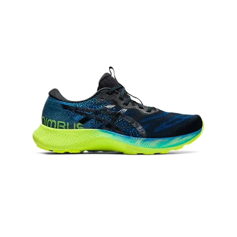 ASICS GEL NIMBUS LITE 2 SCARPA RUNNING UOMO - NERO/BLU SCURO/VERDE