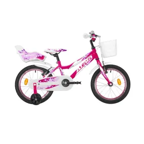 Atala bici 16 teddy girl 1 velocità colore bianco/fuxia