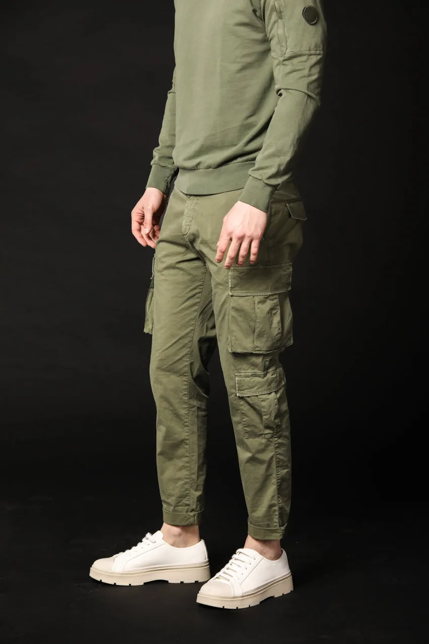 Bahamas pantalon cargo homme en twill de coton stretch limited edition régulier ①