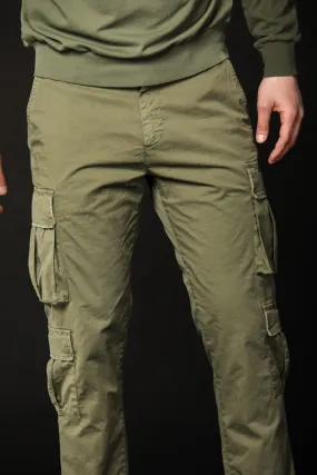 Bahamas pantalon cargo homme en twill de coton stretch limited edition régulier ①