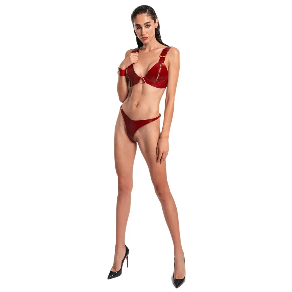 Belarex - Perizoma Rome - Rosso Scuro - Perizoma - Lingerie - Luxury Exclusive Collection