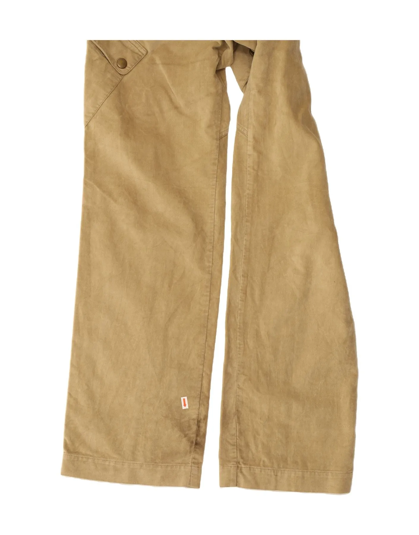 BELSTAFF Mens Straight Cargo Trousers IT 52 XL W36 L36 Beige Cotton