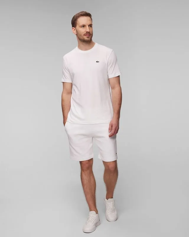 Biały T-shirt męski Lacoste TH7618 th7618-1