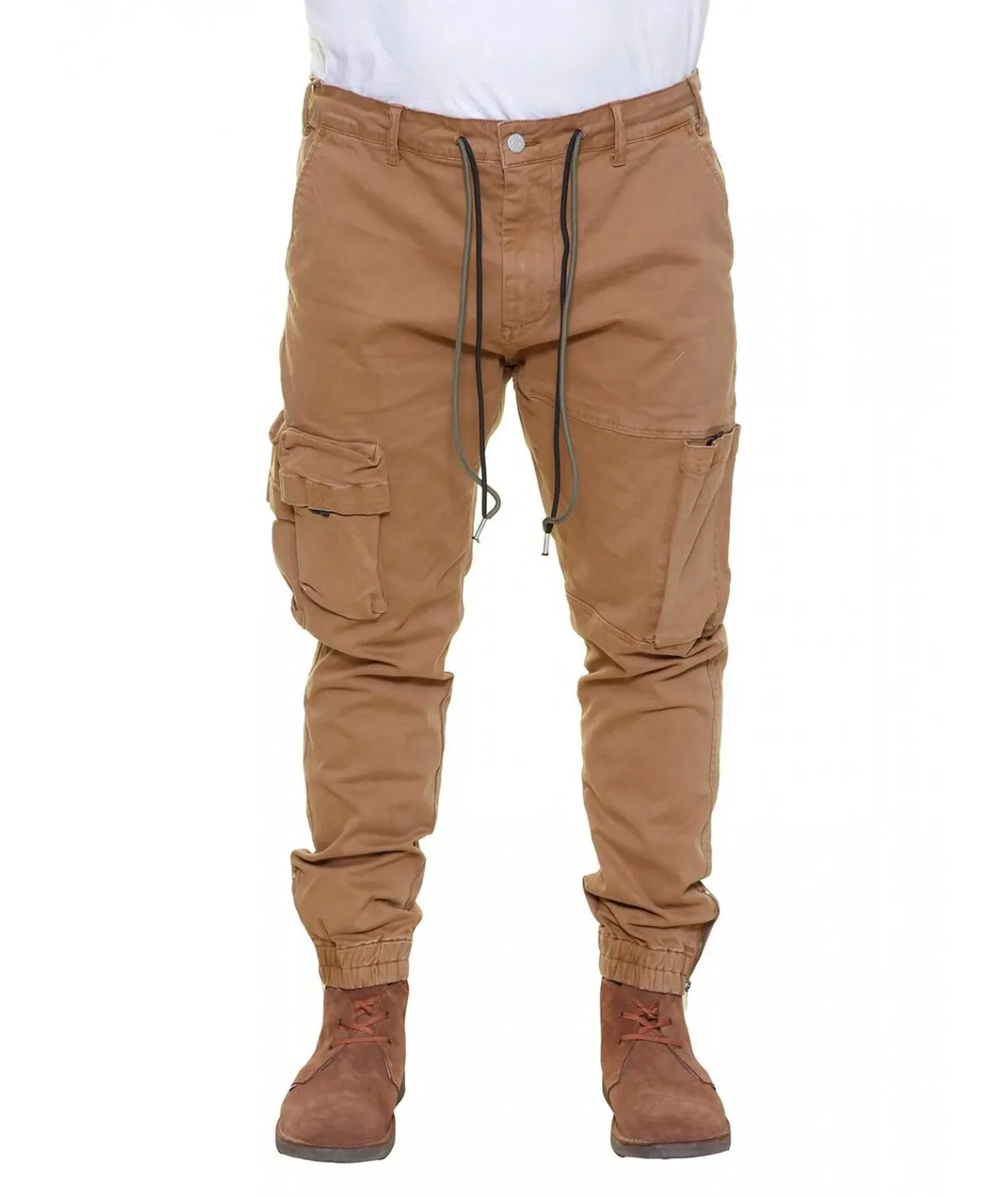 BL38 BY MAXFORT PANTALONE CARGO PER UOMO E RAGAZZO TAGLIE FORTI