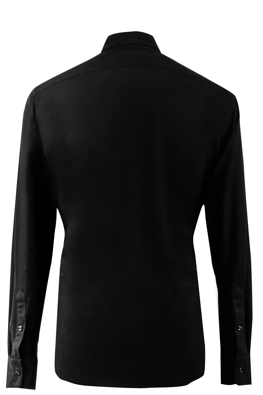 Black shirt ingram dynamo fabric performance slim fit fit