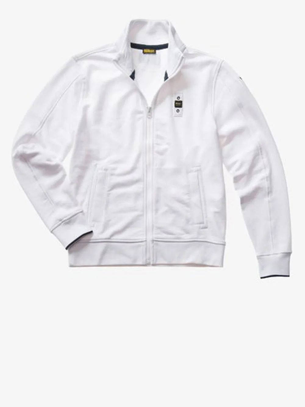 BLAUER Felpa Uomo - Bianco modello 24SBLUF01193