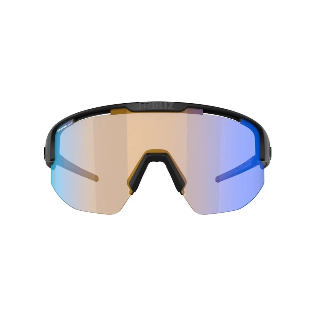 Bliz Occhiali Ciclismo Matrix Nano Optics Nordic Light Nero Coral-Bl Uomo