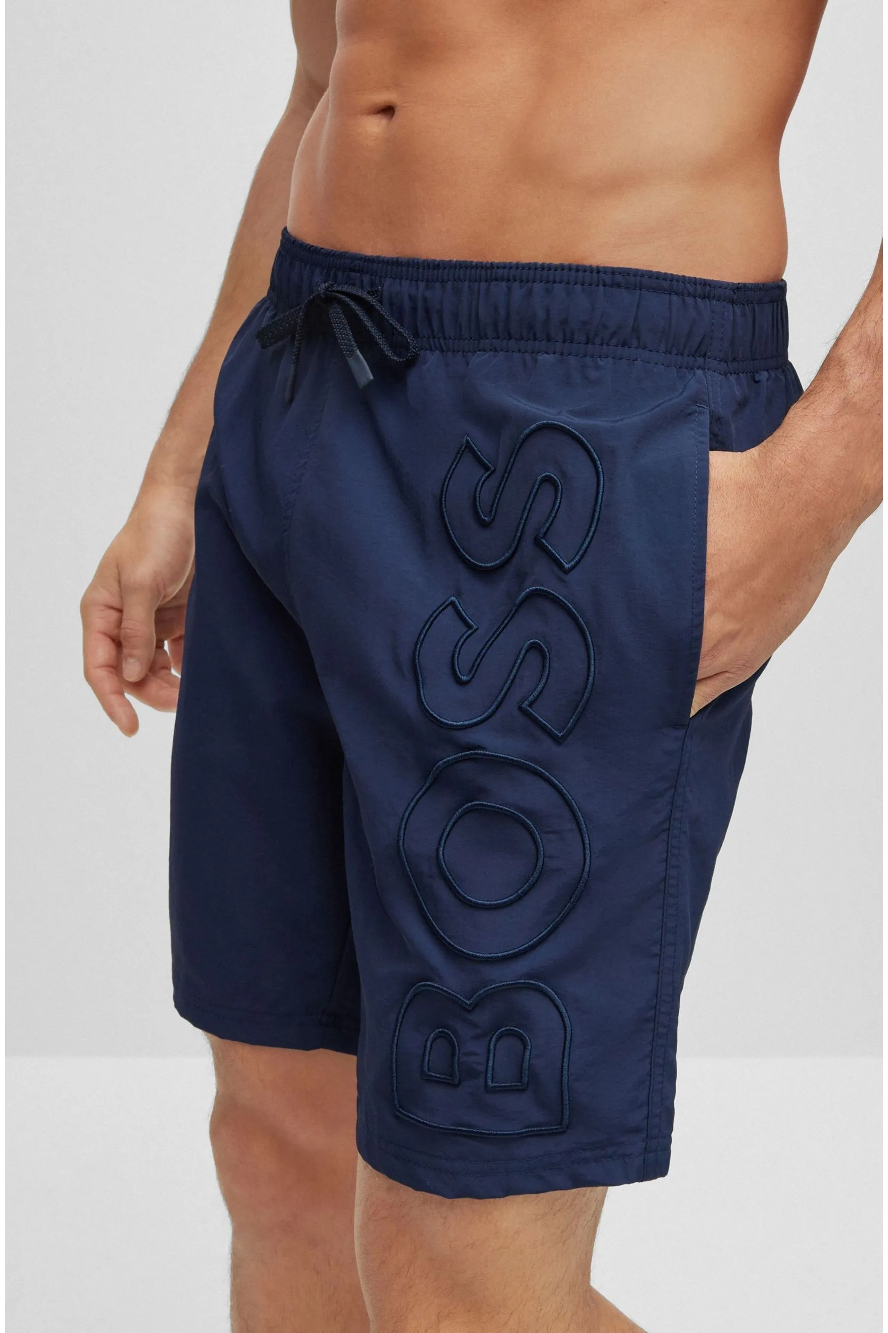 BOSS - Shorts da bagno con balena    