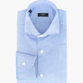 Camicia BARBA Napoli Culto in Light Oxford Celeste