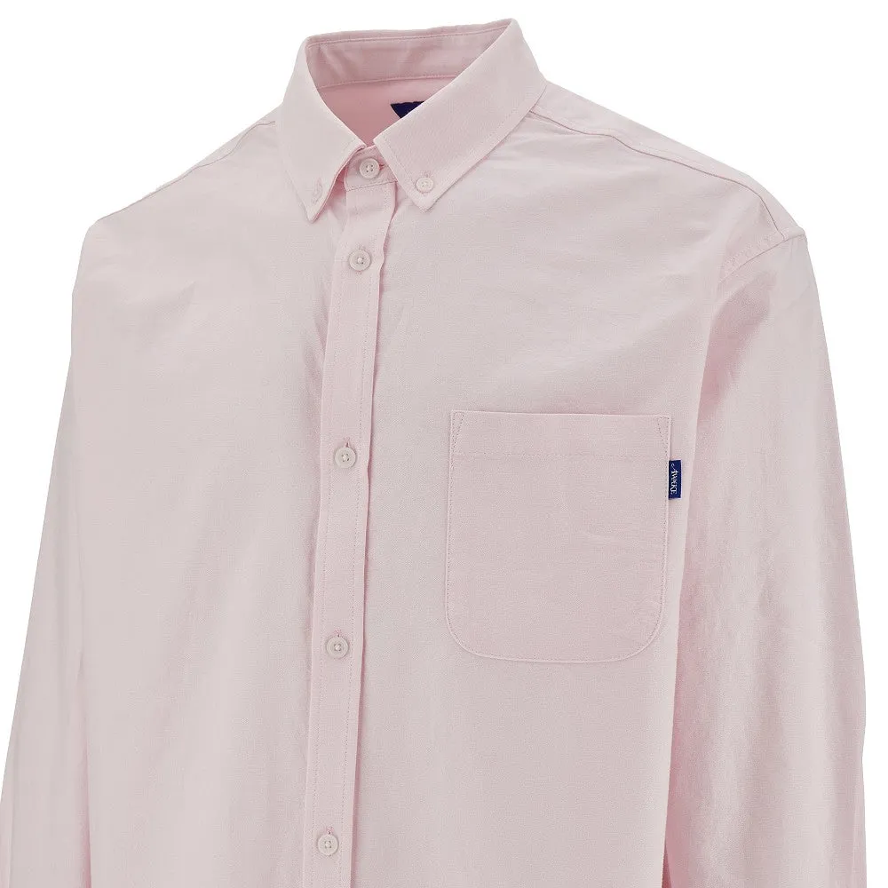 Camicia in cotone Oxford con ricamo