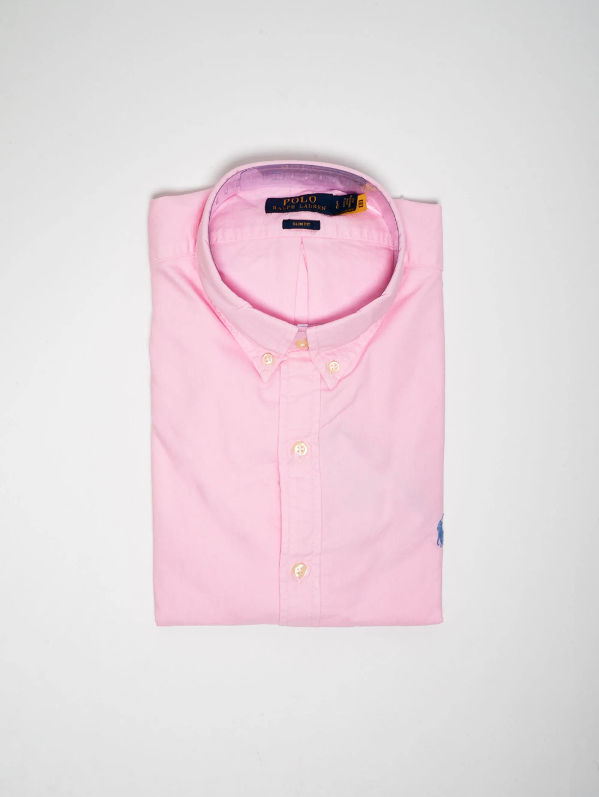 Camicia in Cotone Oxford Rosa