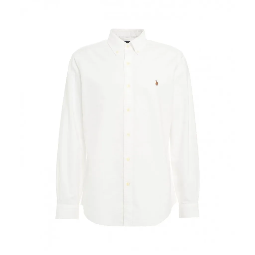 Camicia in oxford bianco