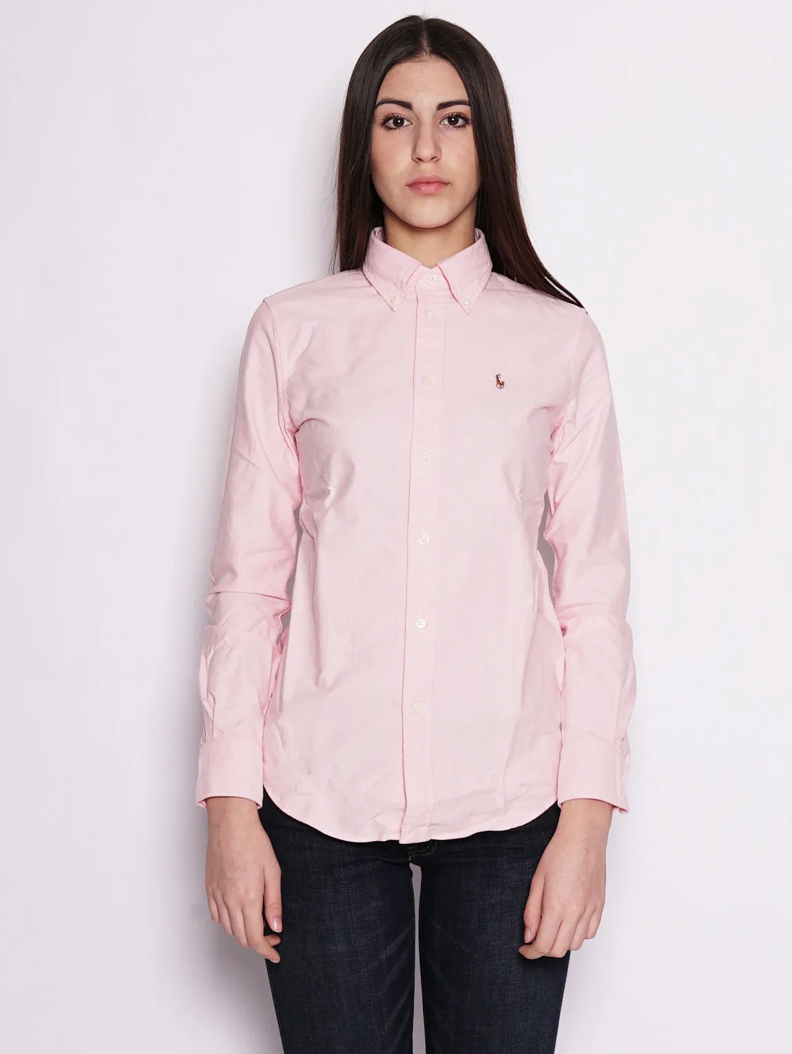 Camicia Oxford Rosa