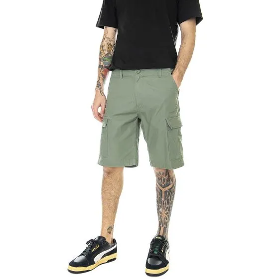 CARHARTT WIP Aviation Short Dollar Green - Bermuda Cargo Uomo Verdi    