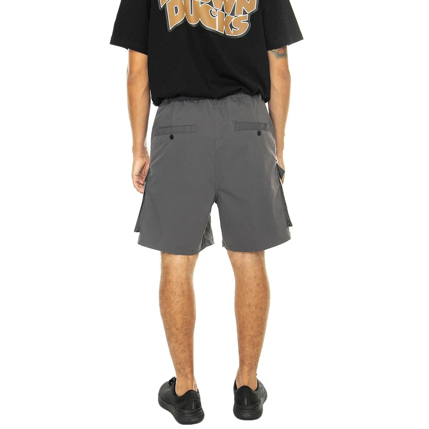 CARHARTT WIP Balto Short Graphite - Bermuda Cargo Uomo Grigi    