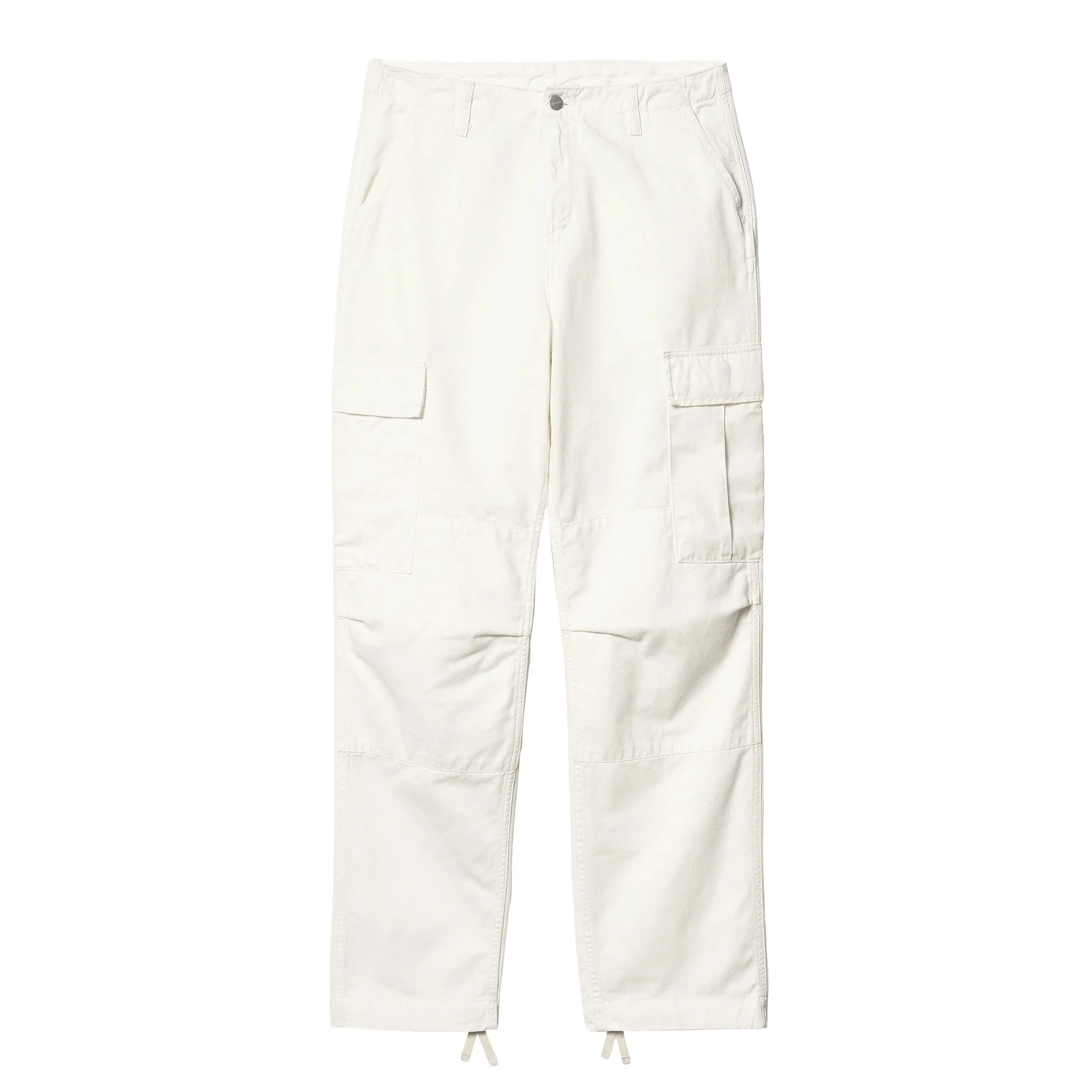 Carhartt Wip Pantalone Con Tasconi Uomo Regular Cargo Bianco