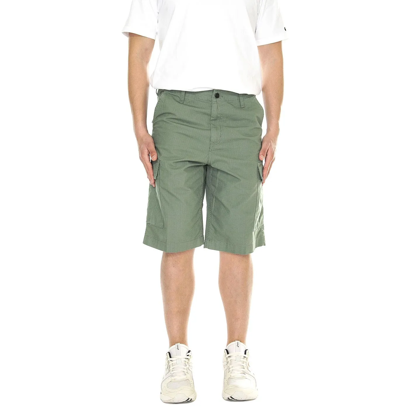 CARHARTT WIP Regular Cargo Short Park /rinsed - Bermuda Uomo Verdi    