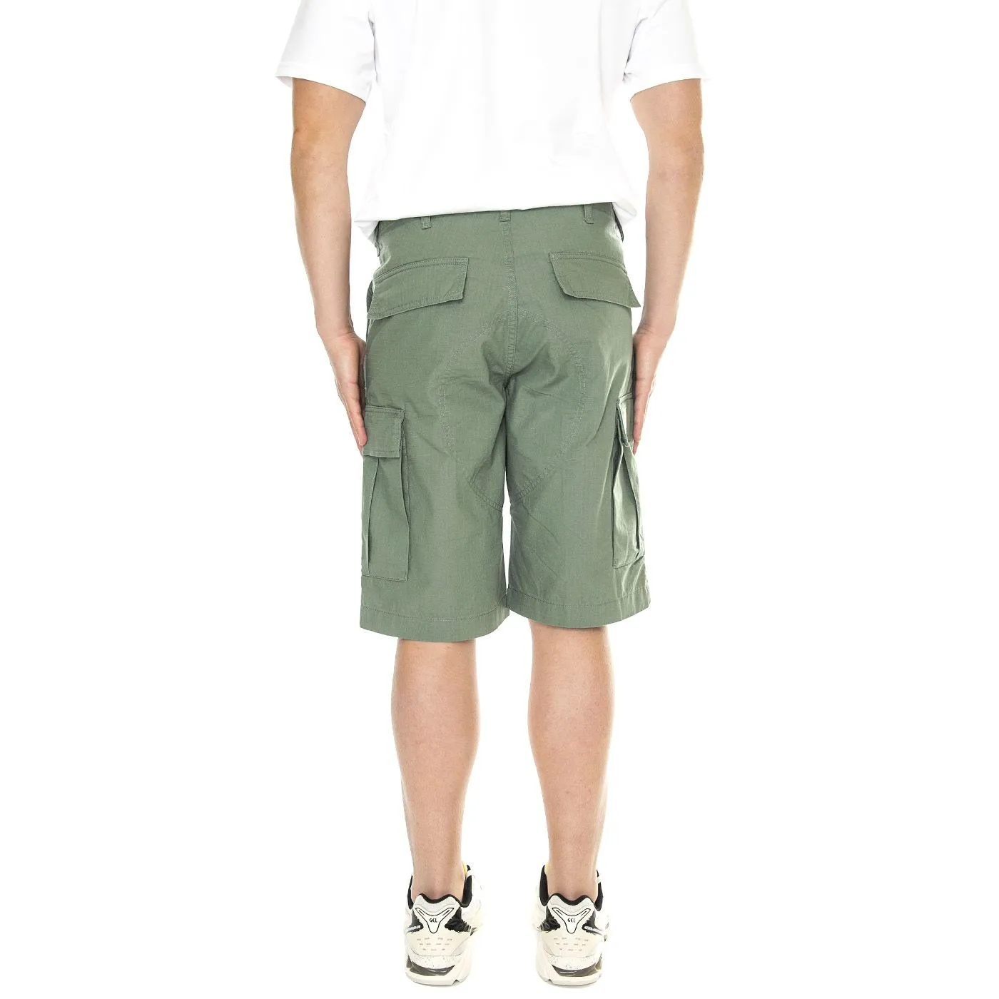 CARHARTT WIP Regular Cargo Short Park /rinsed - Bermuda Uomo Verdi    