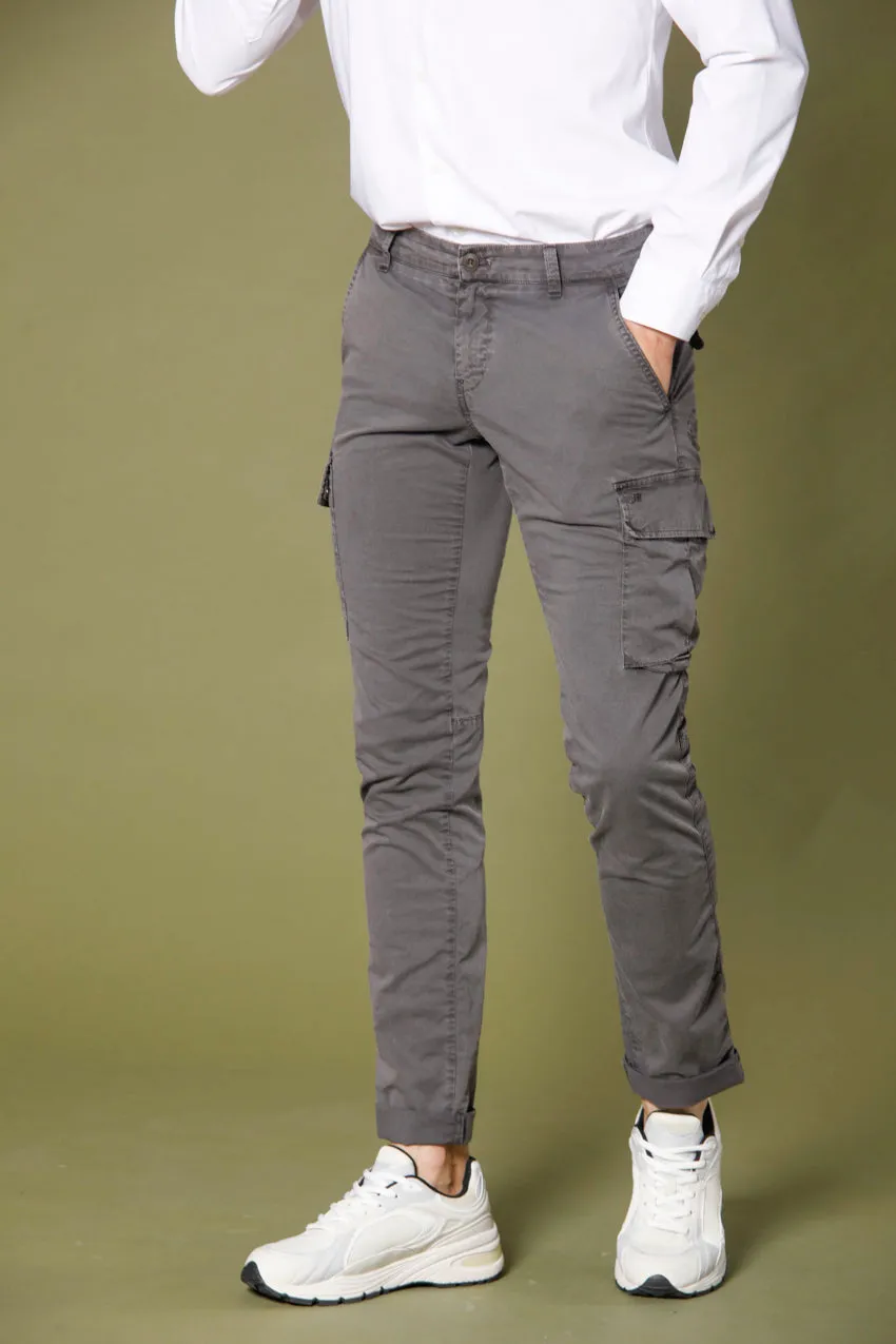 Chile pantalon cargo homme en twill stretch icon washing extra slim