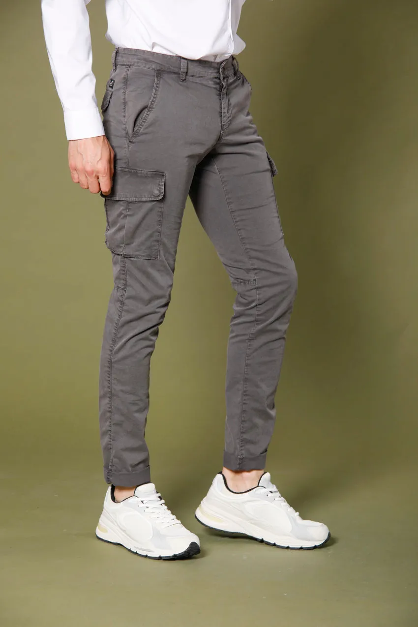 Chile pantalon cargo homme en twill stretch icon washing extra slim