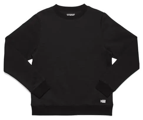 Chrome Issued Fleece Crew Long Sleeve Top Nero