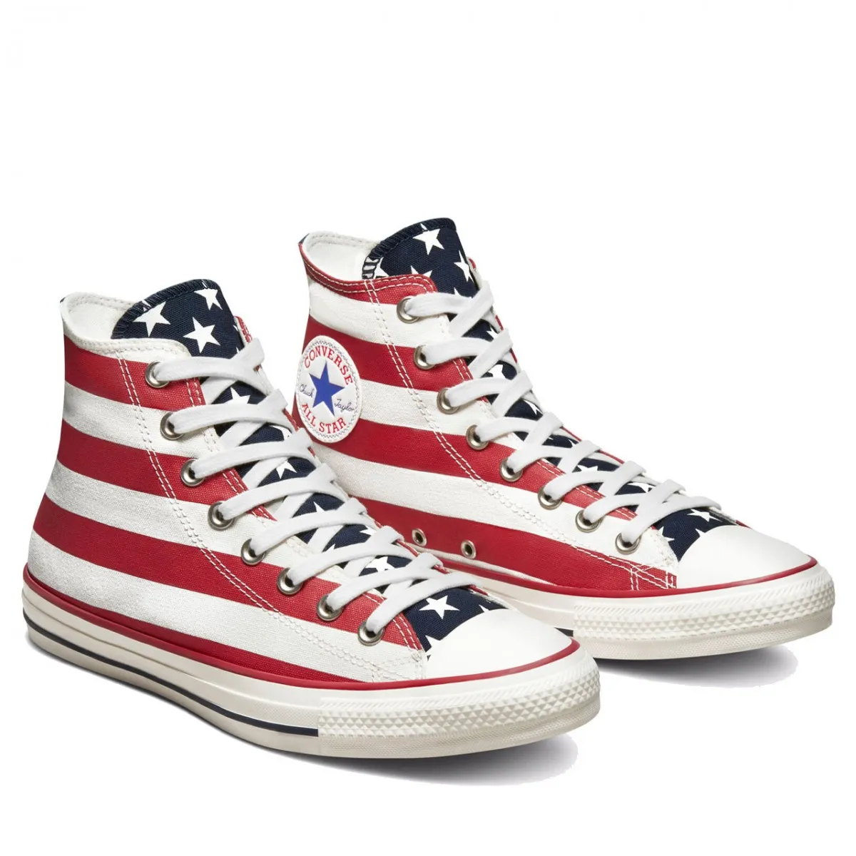 Chuck Taylor High Archive Prints - Americana, Rosso