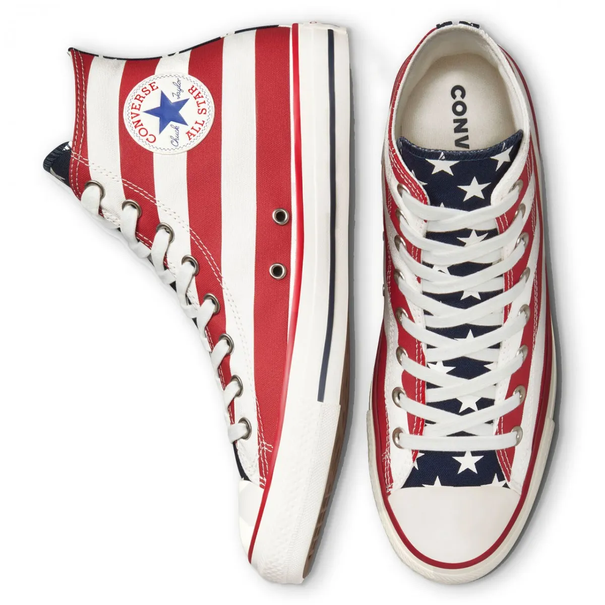 Chuck Taylor High Archive Prints - Americana, Rosso