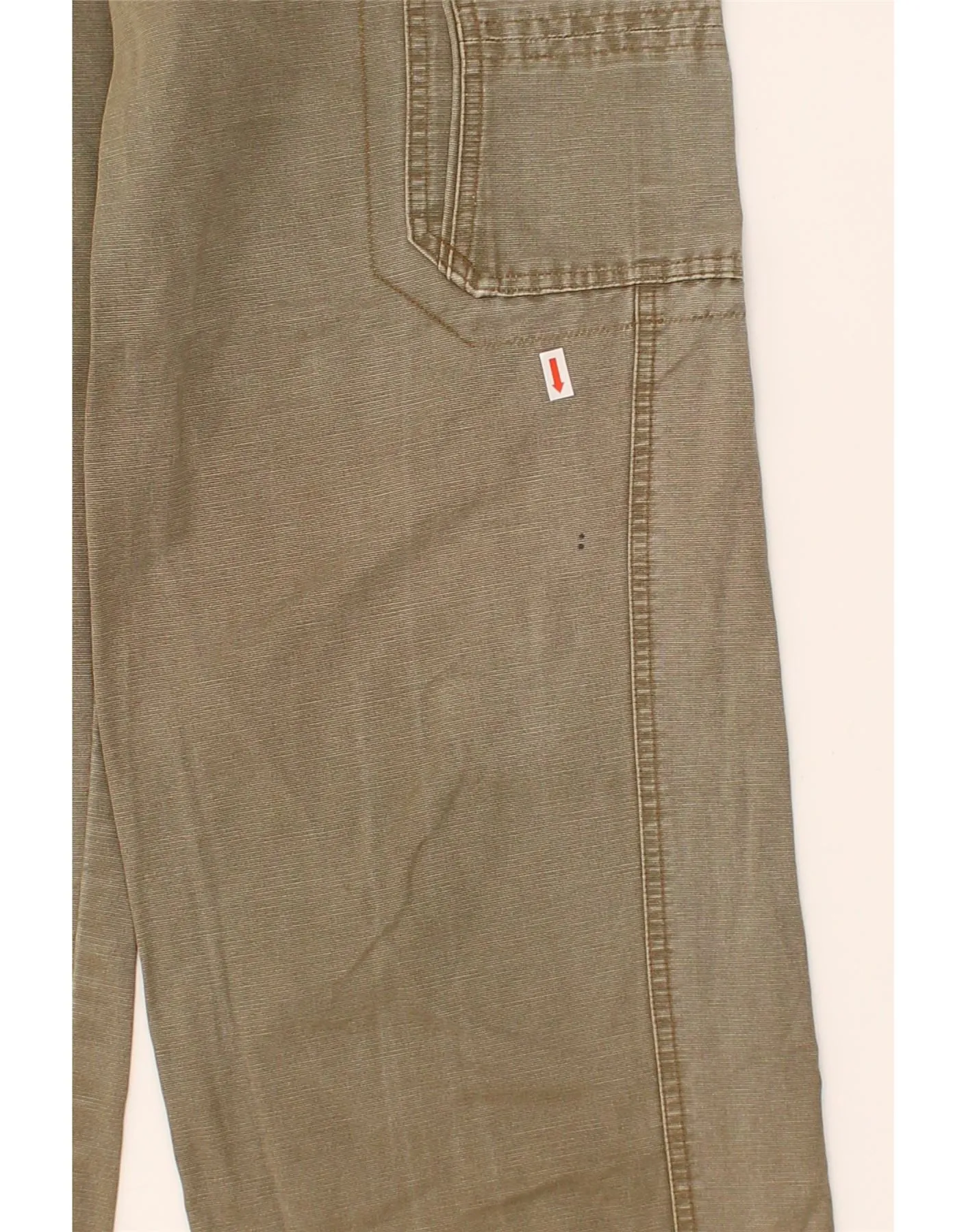 COLUMBIA Mens Straight Cargo Trousers W34 L28 Beige Cotton