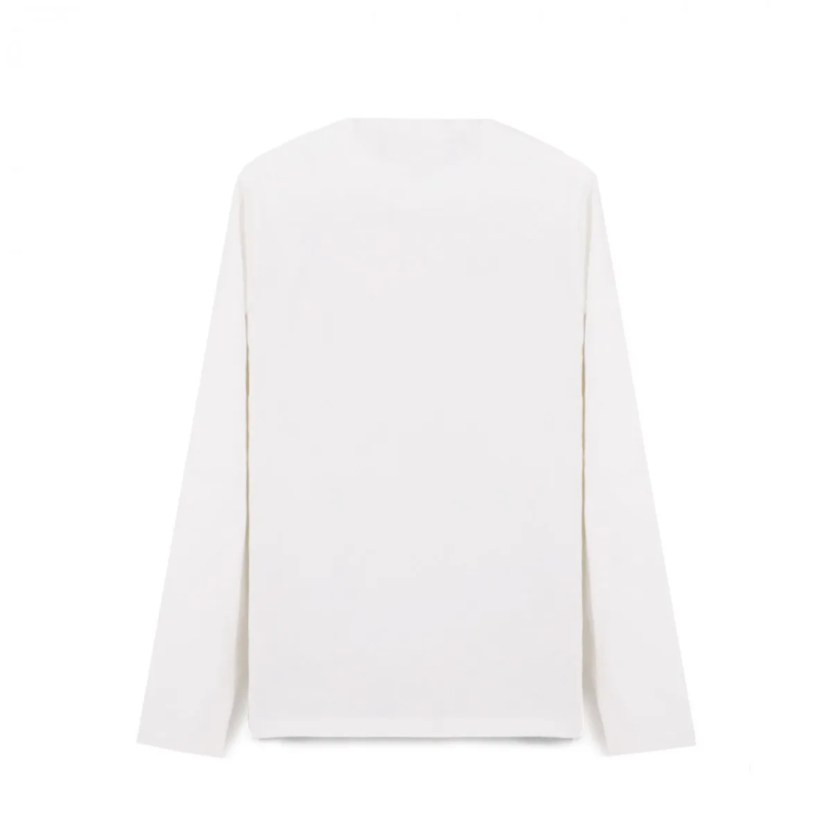 Cortina Long-Sleeve T-Shirt, Bianco