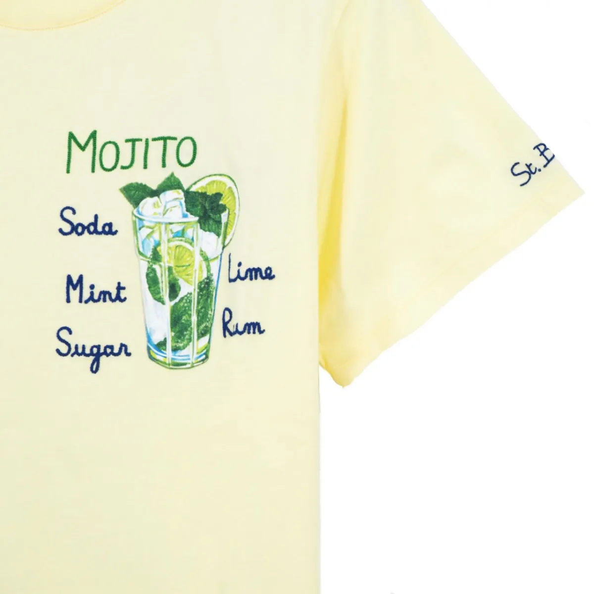 Cotton Classic T-Shirt Mojito, Giallo