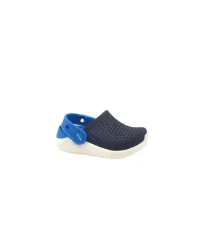 CROCS LITERIDE CLOG 205964 navy white sandali bambino gomma